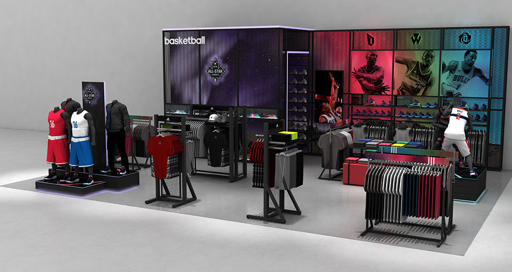 an image of a redering by Turn design for adidas global basketball directives