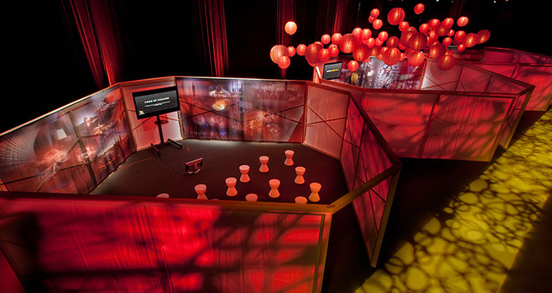 an image of red lanterns for Nike China to go event