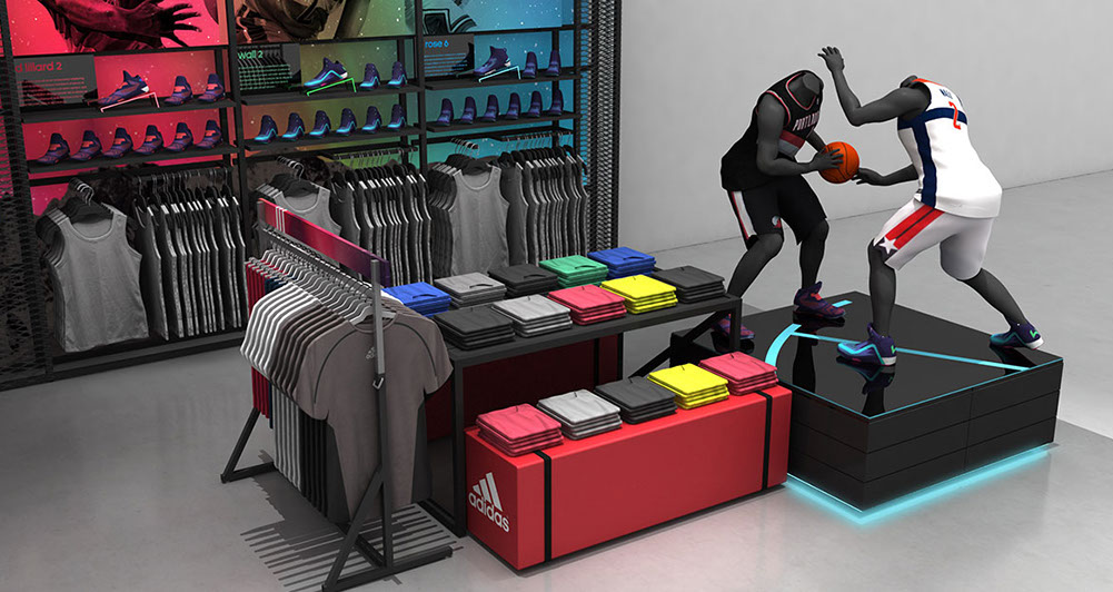 an image of a rendering by Turn design for adidas global basketball directives