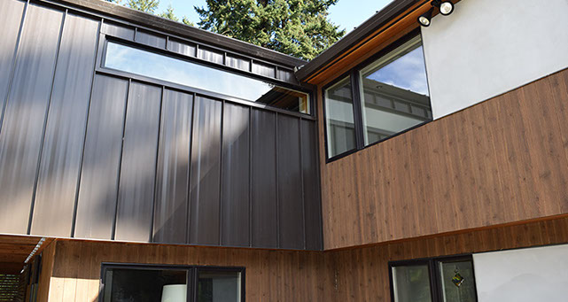 an image of modern house remodel windows