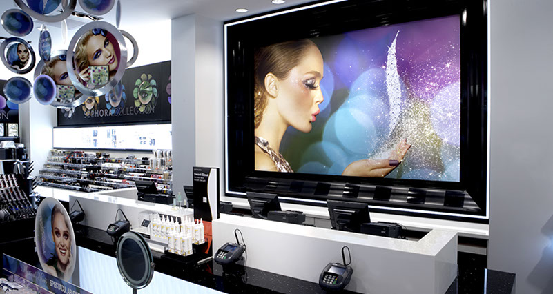 an image of Sephora new store concept by Craig Wollen of Turn Design