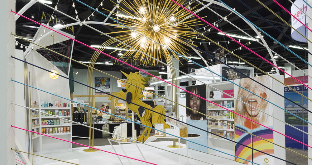 an image of Pacifica trandeshow booth designed by Craig Wollen 