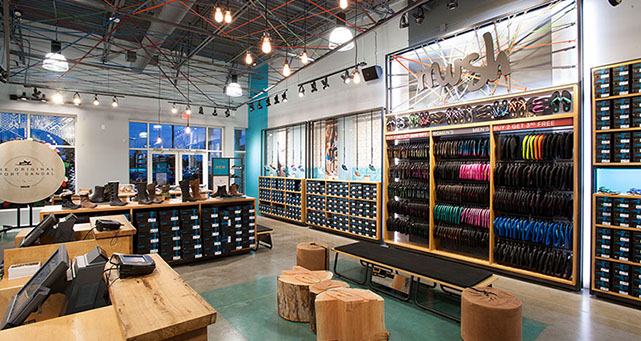 an image of Teva Orlando Flagship store designed by Craig Wollen